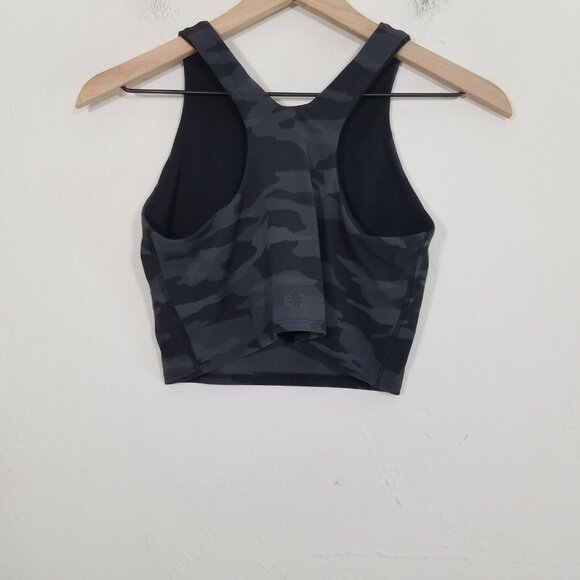 Athleta Camo Crop Top Size S - Picture 3 of 4